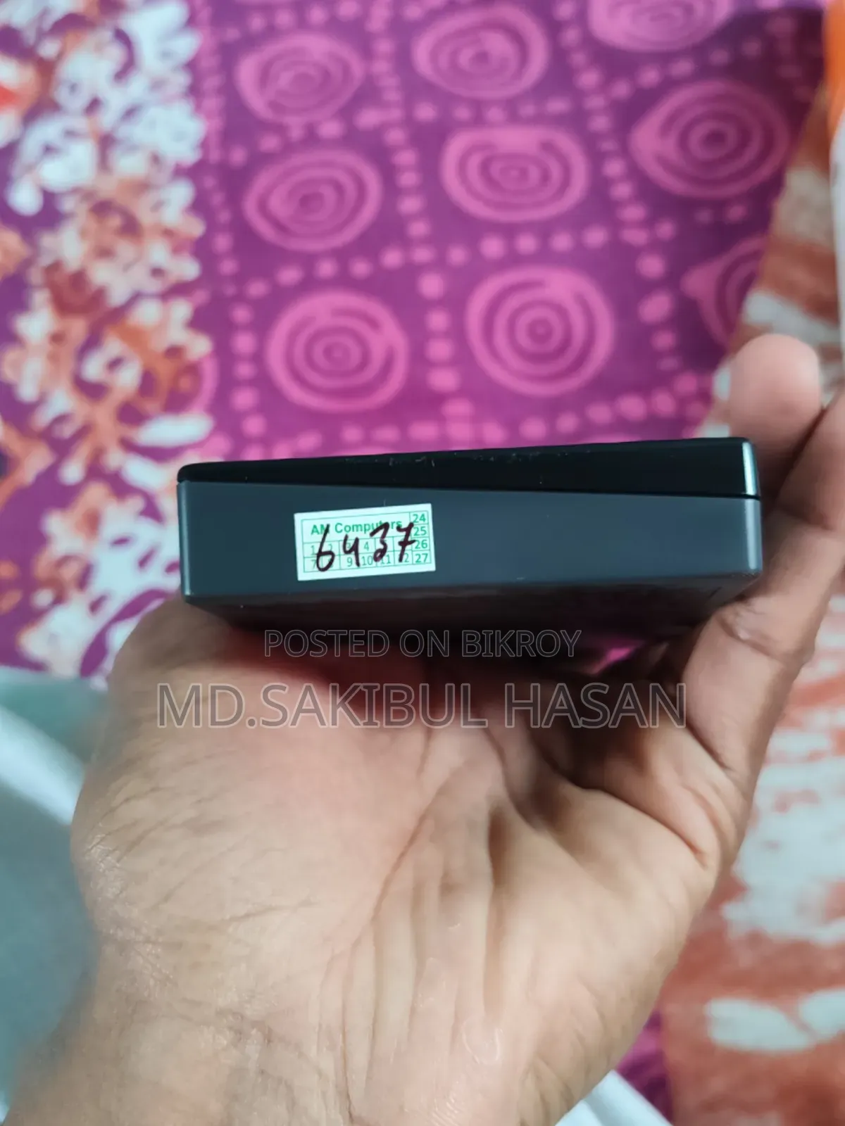 4TB Black My Passport Portable Estern Digital HDD