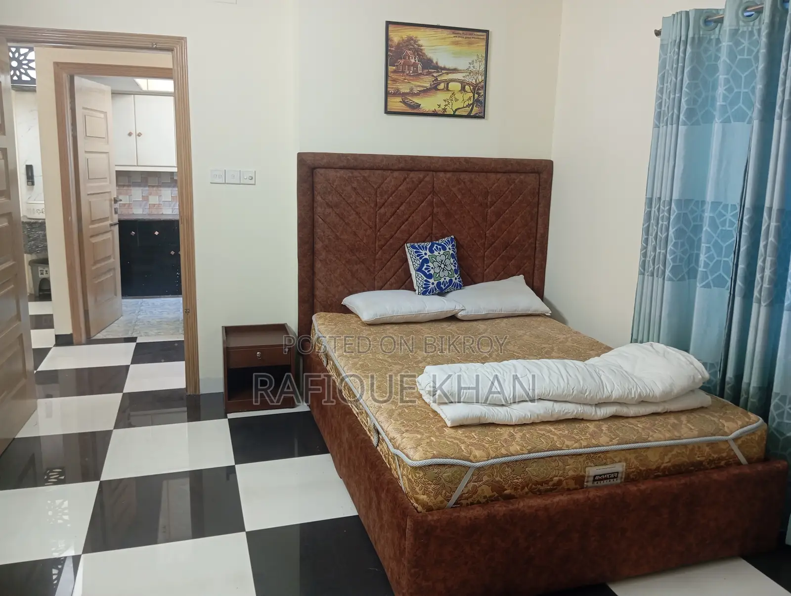 Furnished 3-Bedroom Apartment in S P Tower, Shibgonj for rent