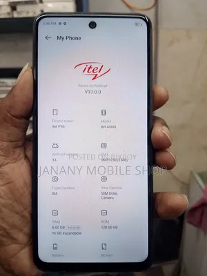 আইটেল পি৫৫ ১২৮ জিবি ব্ল্যাক