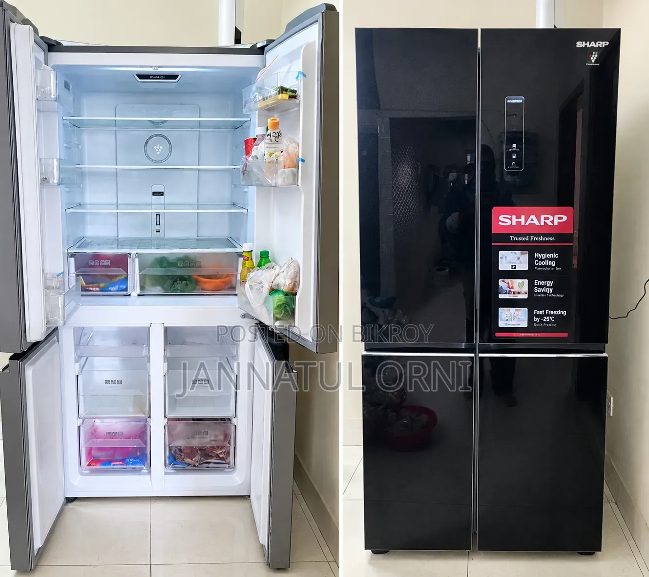 Refrigerator (Sharp Brand)