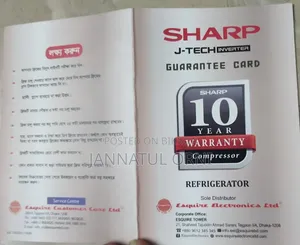 Refrigerator (Sharp Brand)
