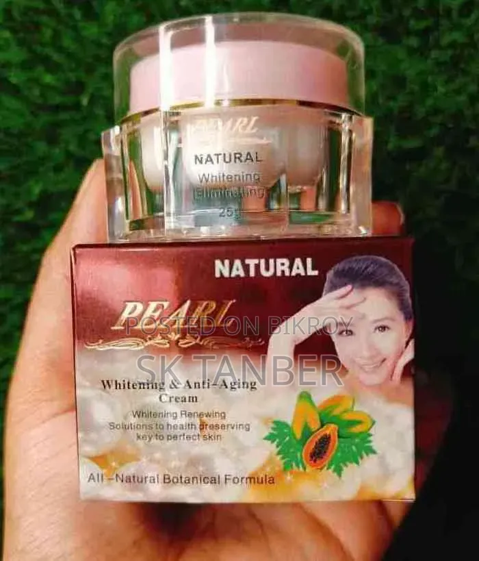 Natural Pearl Whitening & Anti Aging Cream