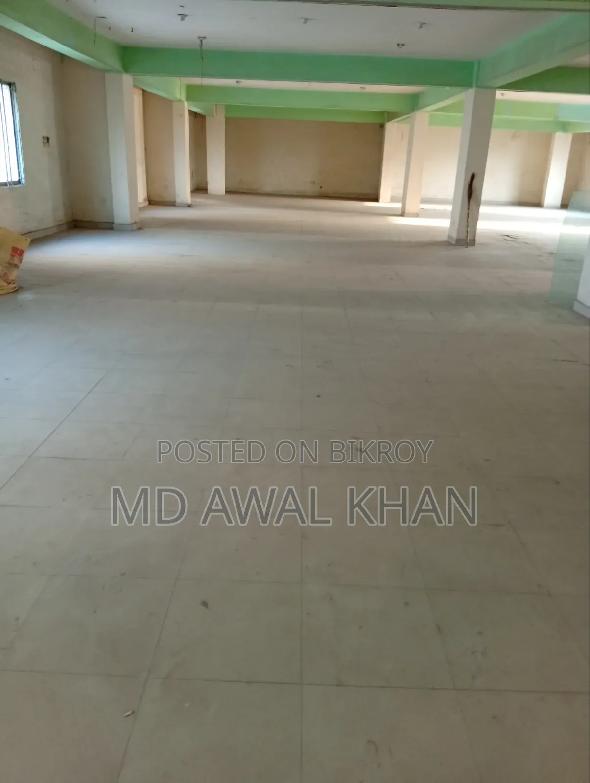 ৬১০০ বর্গফুটের বাণিজ্যিক জায়গা ভাড়ার জন্য