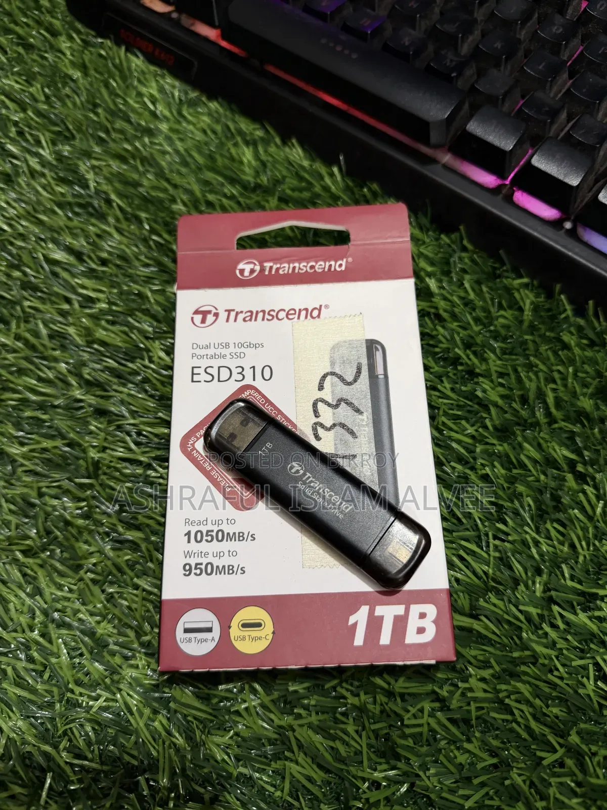 Transcend 1TB Portable SSD