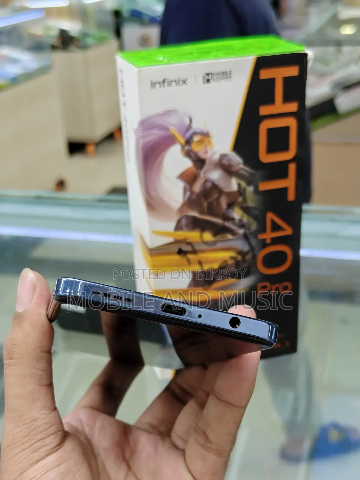 Infinix Hot 40 Pro 128 GB Blue