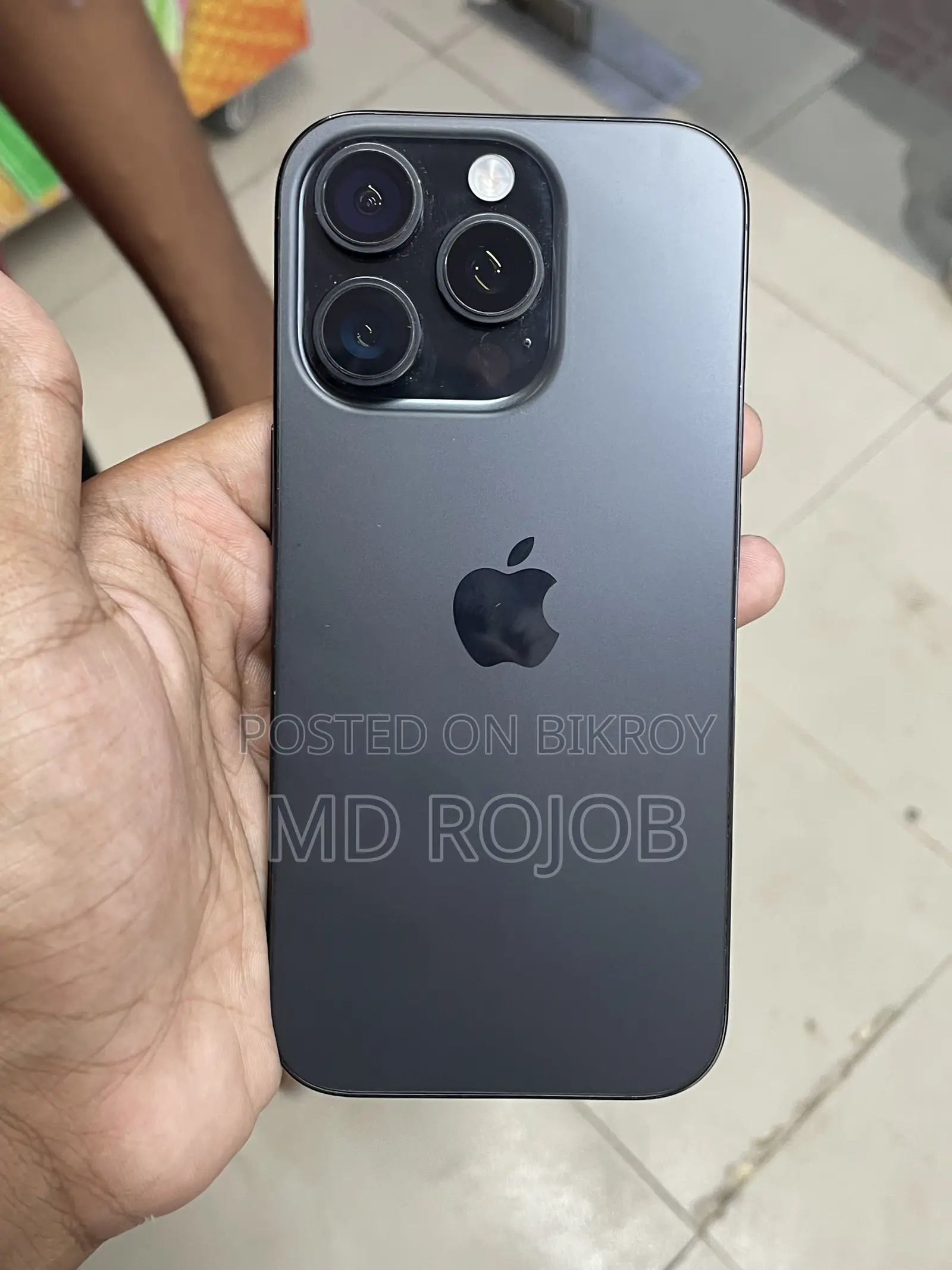 অ্যাপল আইফোন ১৬ প্রো ২৫৬ জিবি ব্ল্যাক