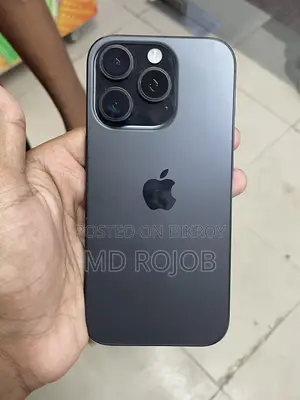 অ্যাপল আইফোন ১৬ প্রো ২৫৬ জিবি ব্ল্যাক
