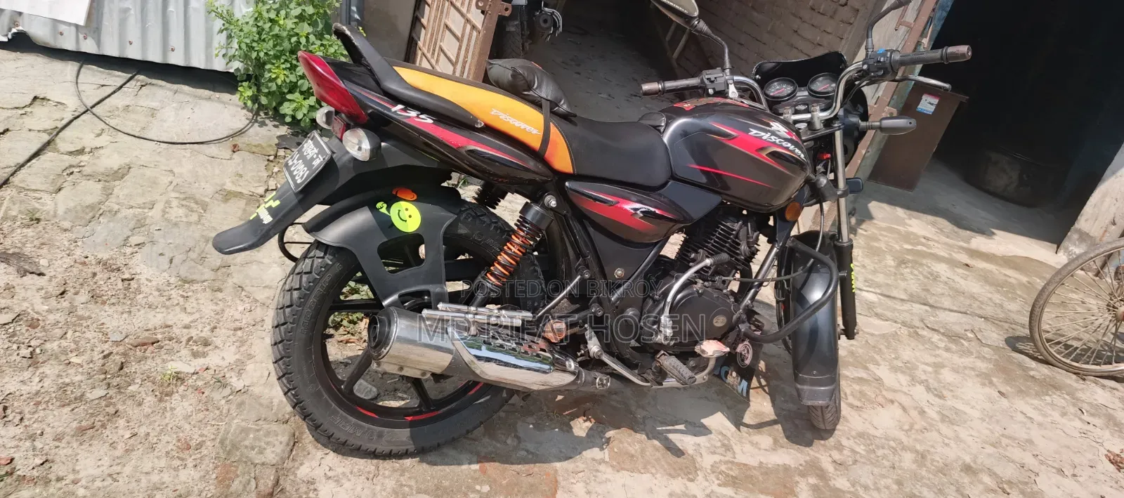 Bajaj Discover 135 2010 Black