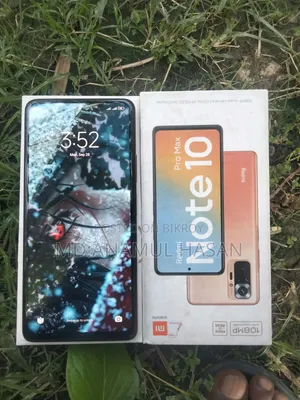 শাওমি রেডমি নোট ১০ প্রো ম্যাক্স ১২৮ জিবি গোল্ড