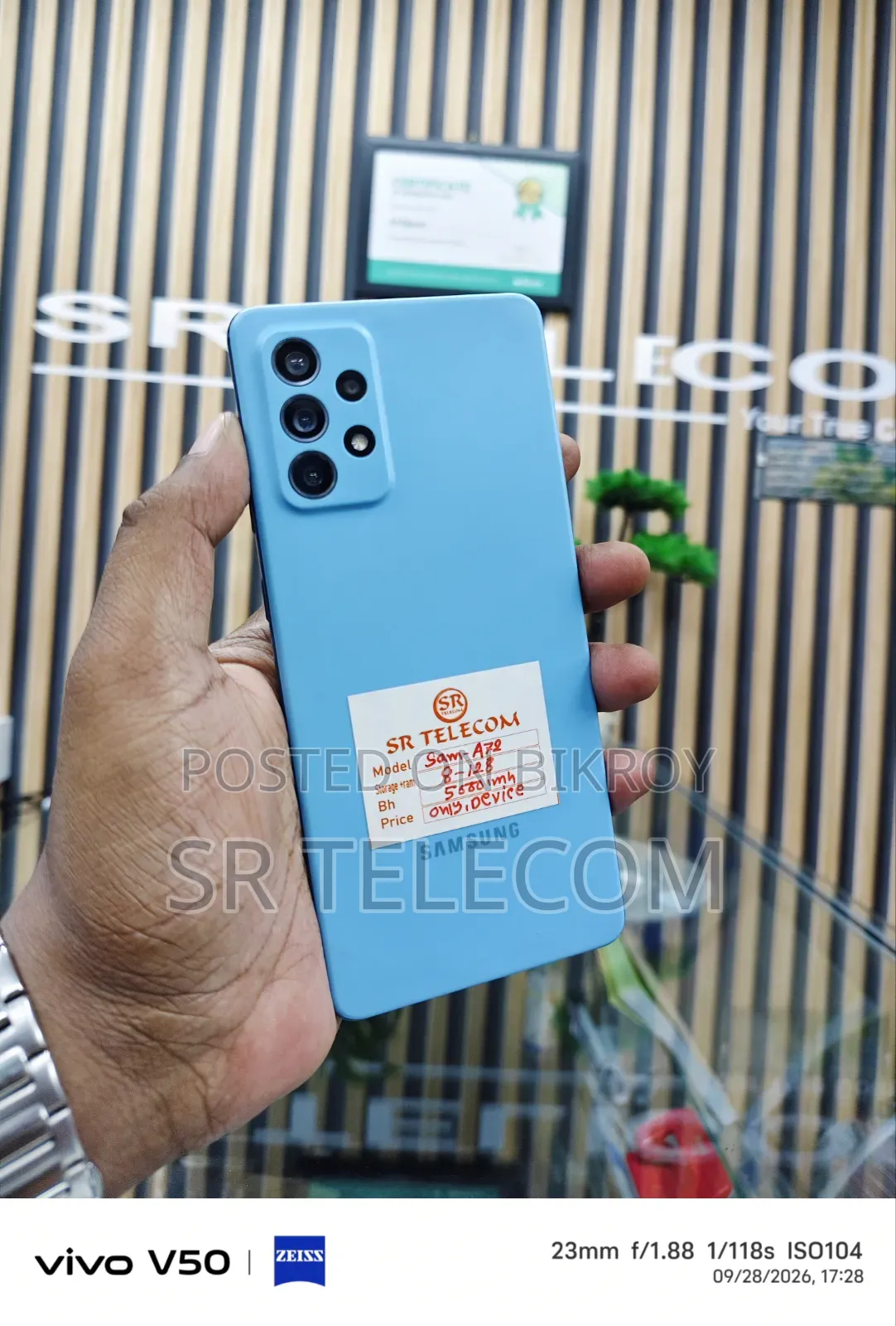 Samsung Galaxy A72 128 GB Blue