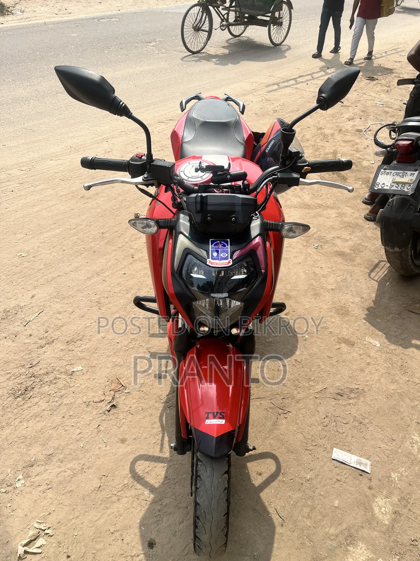 TVS Apache RTR 160 4V 2022 Red