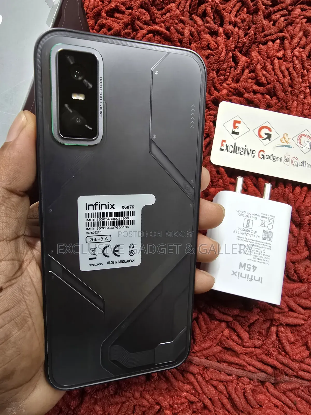 Infinix GT 30 5G 256 GB Gray