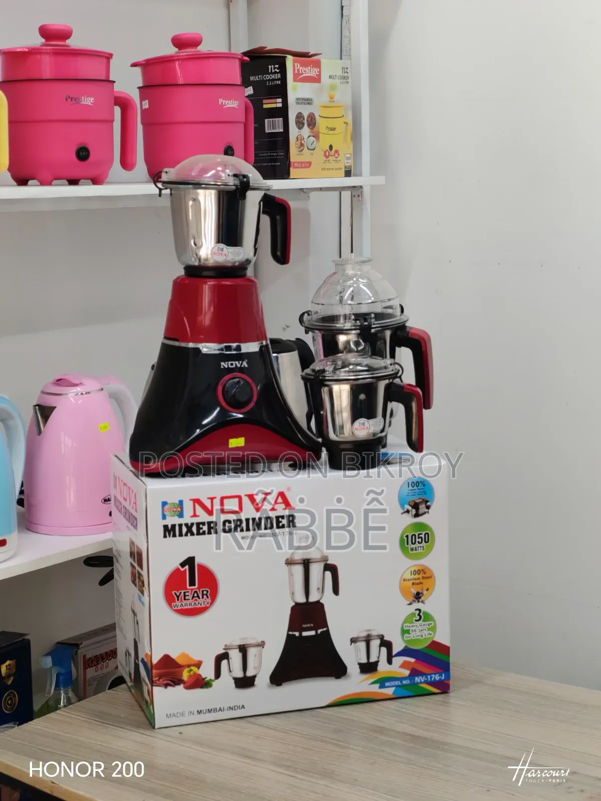 New Nova Blender Machine Delivery within Dhaka City in Three Hours