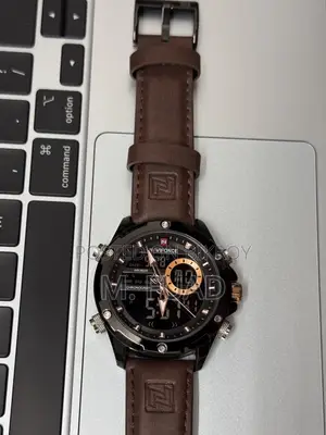 Naviforce 9208 L - Brown Black Casual Watch