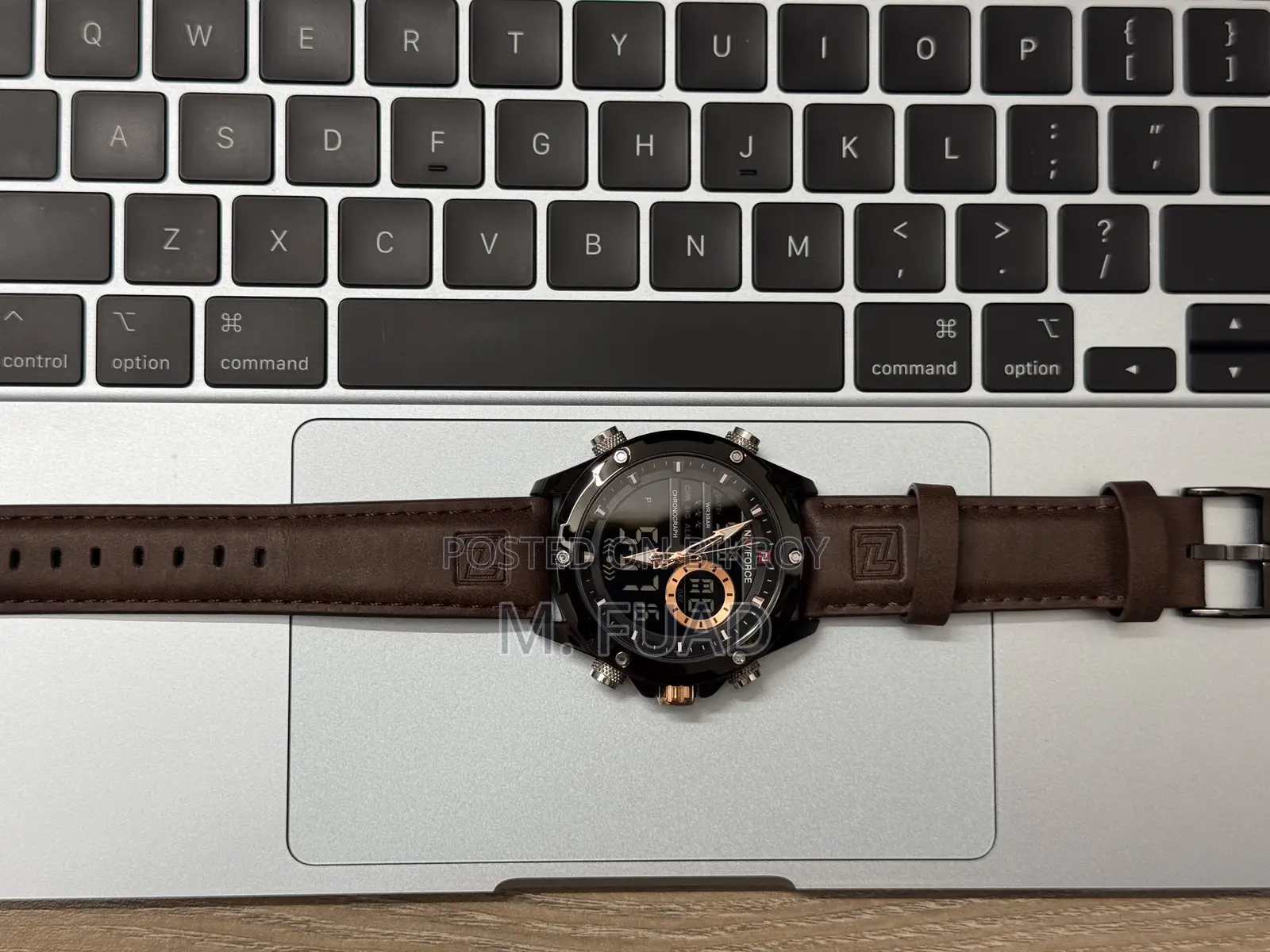 Naviforce 9208 L - Brown Black Casual Watch