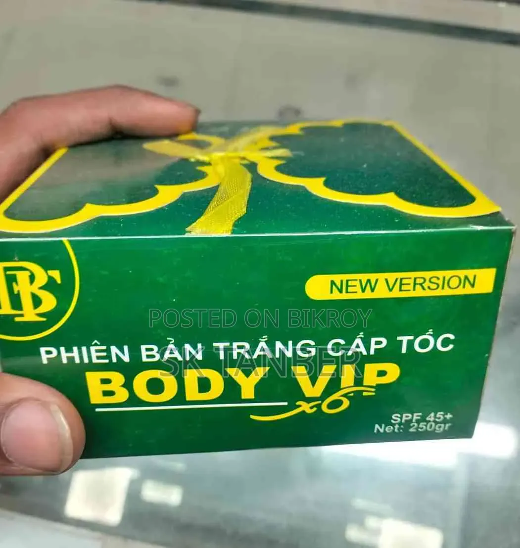 Vip Cream X6 Whitening Body Cream