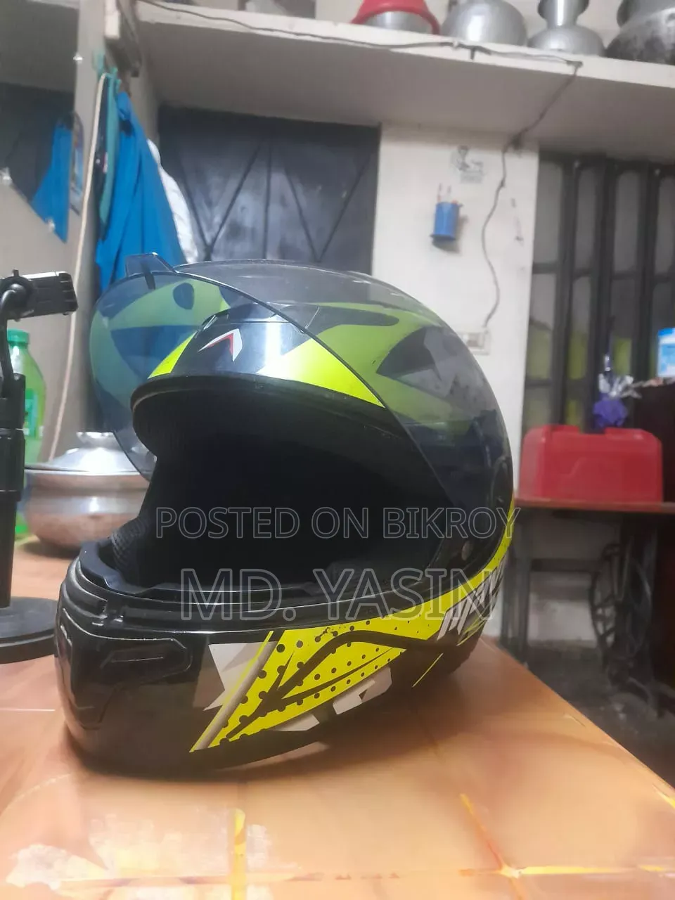 MAVOX Full Face Helmet (Used) বিক্রি হবে