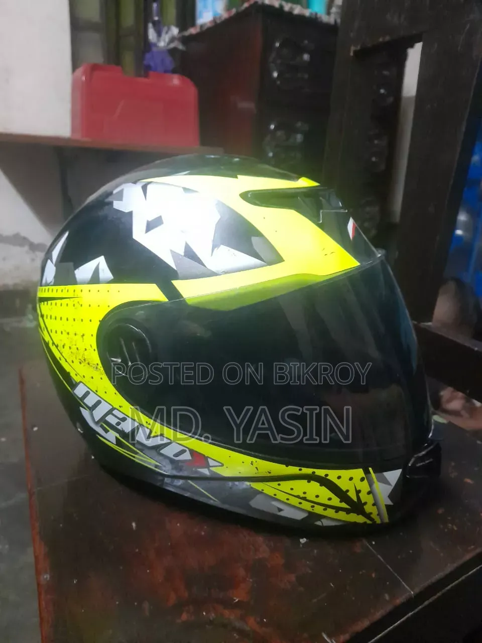 MAVOX Full Face Helmet (Used) বিক্রি হবে