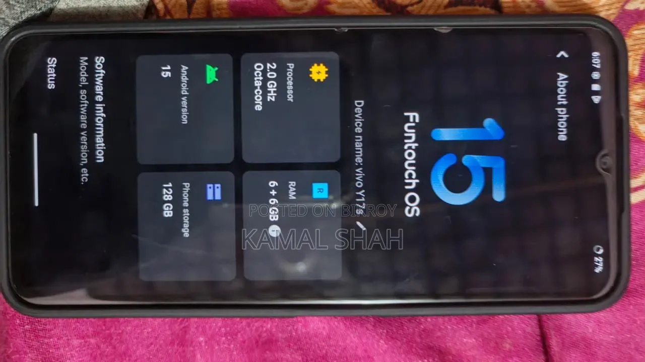 Vivo Y17s 128 GB Black