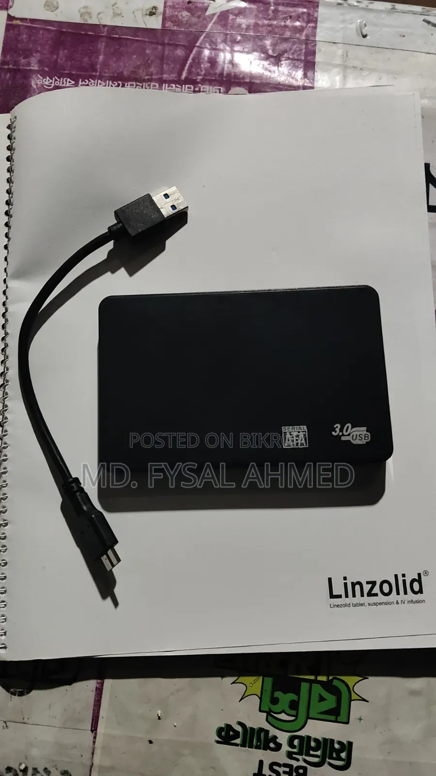 USB Portable Hardisk 640 GB