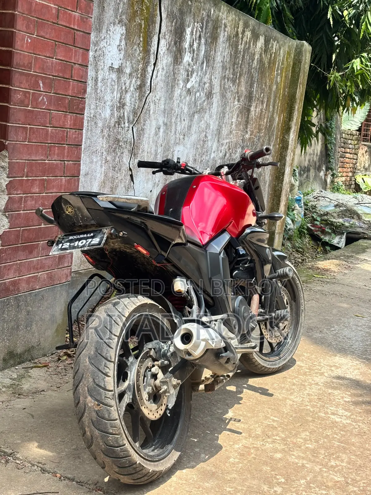 Yamaha FZS V2 2017 Red