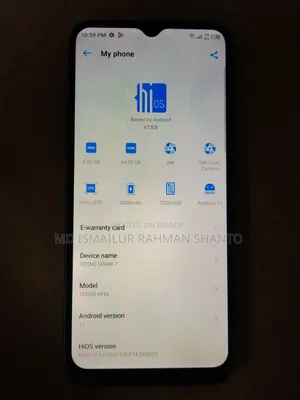 Tecno Spark 7 64 GB Green
