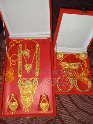 গোল্ড প্লেটের গহনা সেট