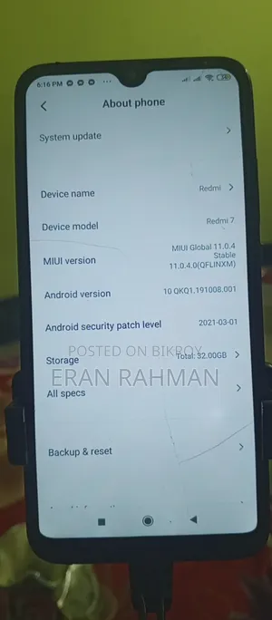 Xiaomi Redmi 7 32 GB Black