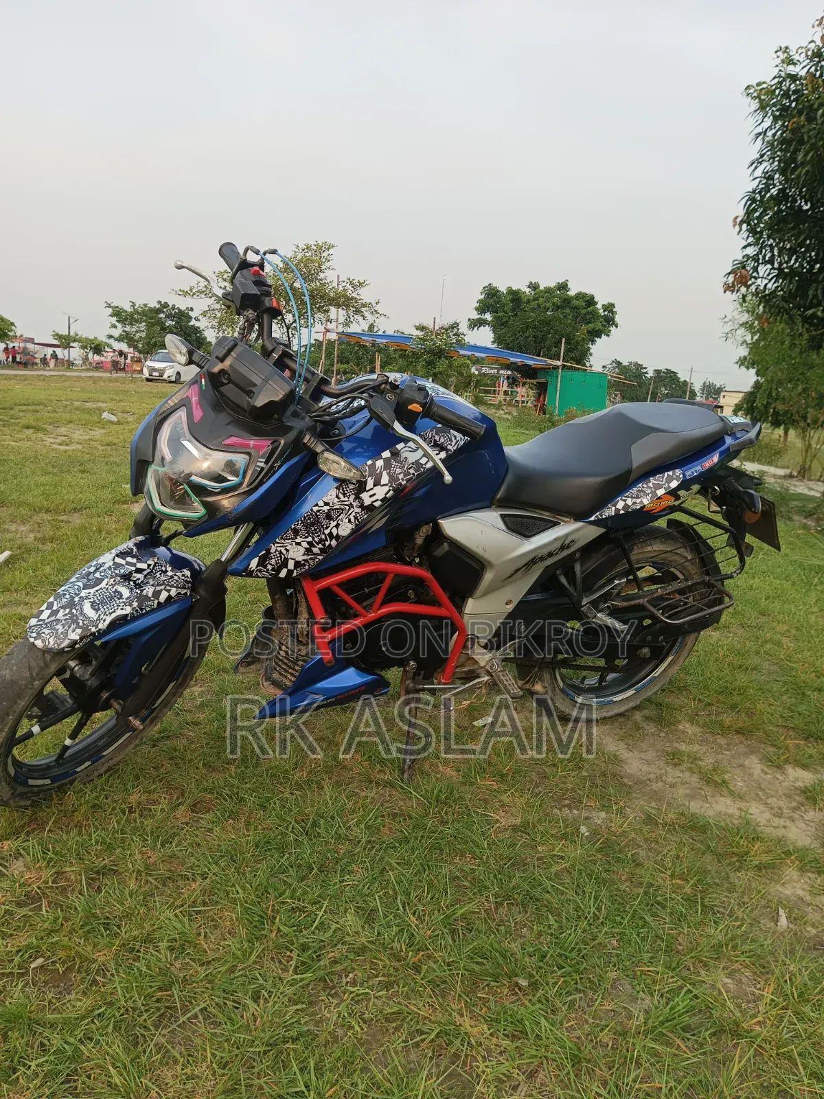TVS Apache RTR 160 4V 2022 Blue