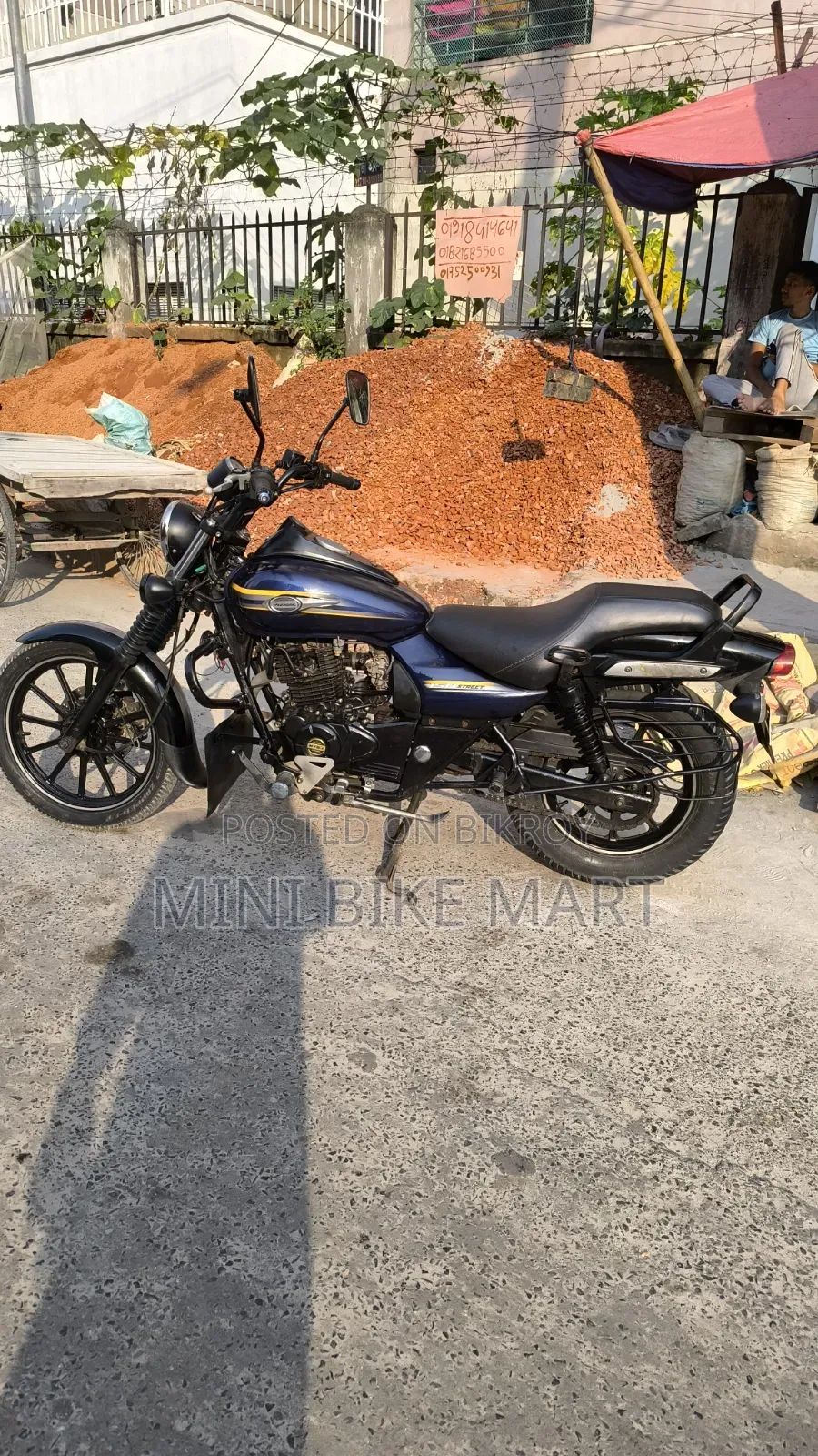 Bajaj Avenger 150 Street 2017 Blue