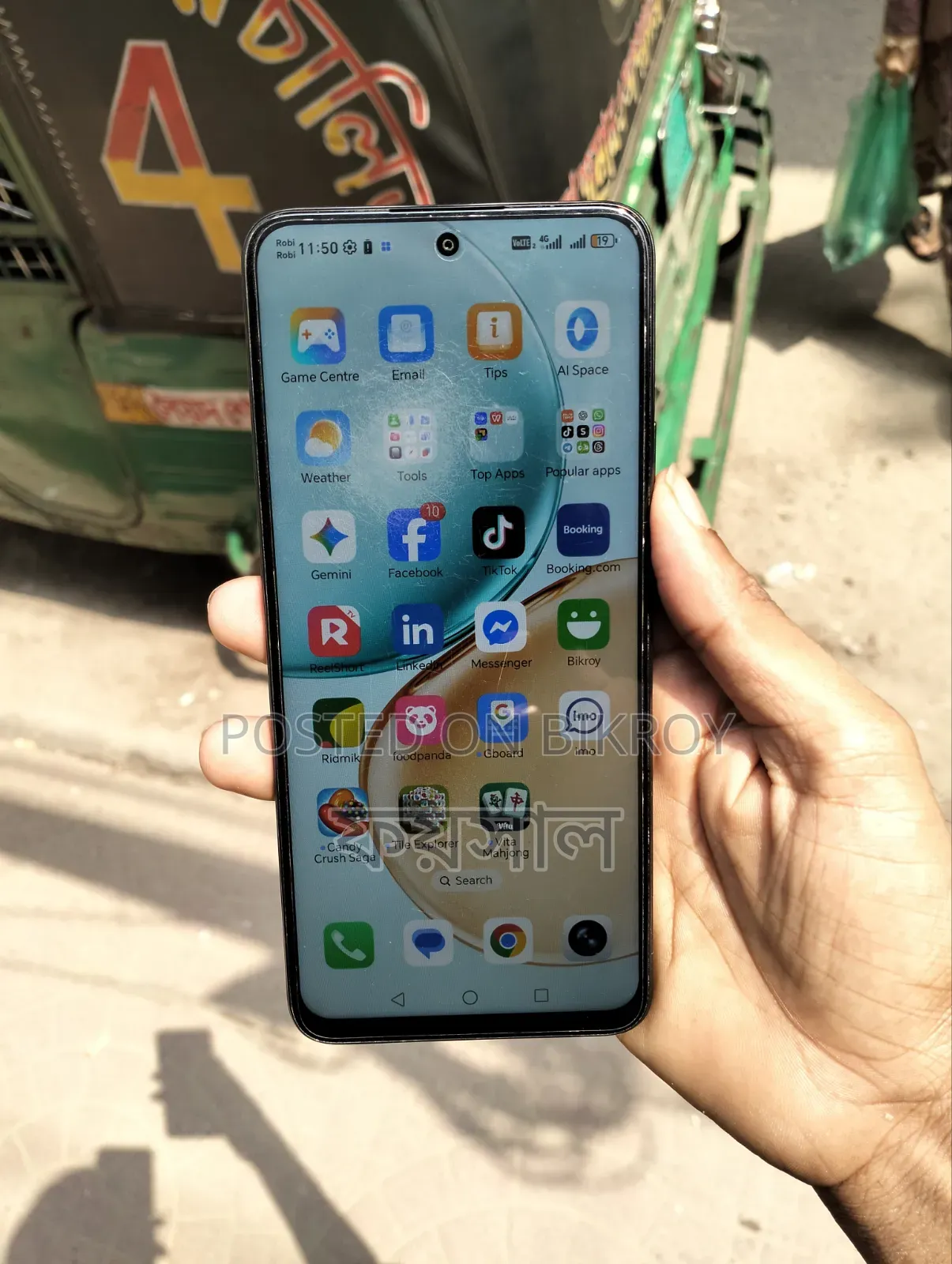 Honor X7d 256 GB Black