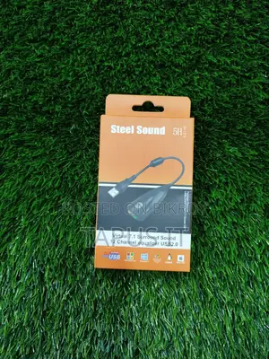 USB Sound Card Adapter 5HV2 Speaker and Microphone Port