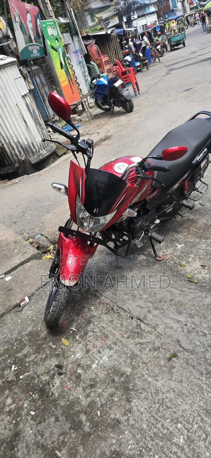 Hero Glamour BS4 i3S 2023 Red