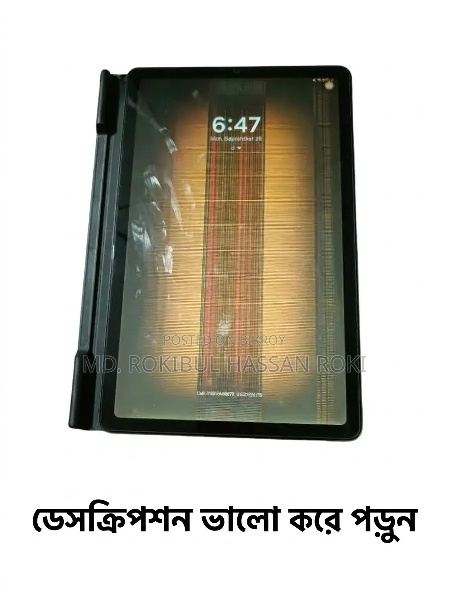 স্যামসাং গ্যালাক্সি ট্যাব এস৬ লাইট ৬৪ জিবি ব্ল্যাক অরিজিনাল ডিসপ্লে বিক্রি