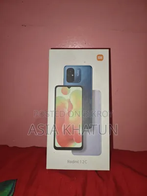শাওমি রেডমি ১২সি ৬৪ জিবি কালো