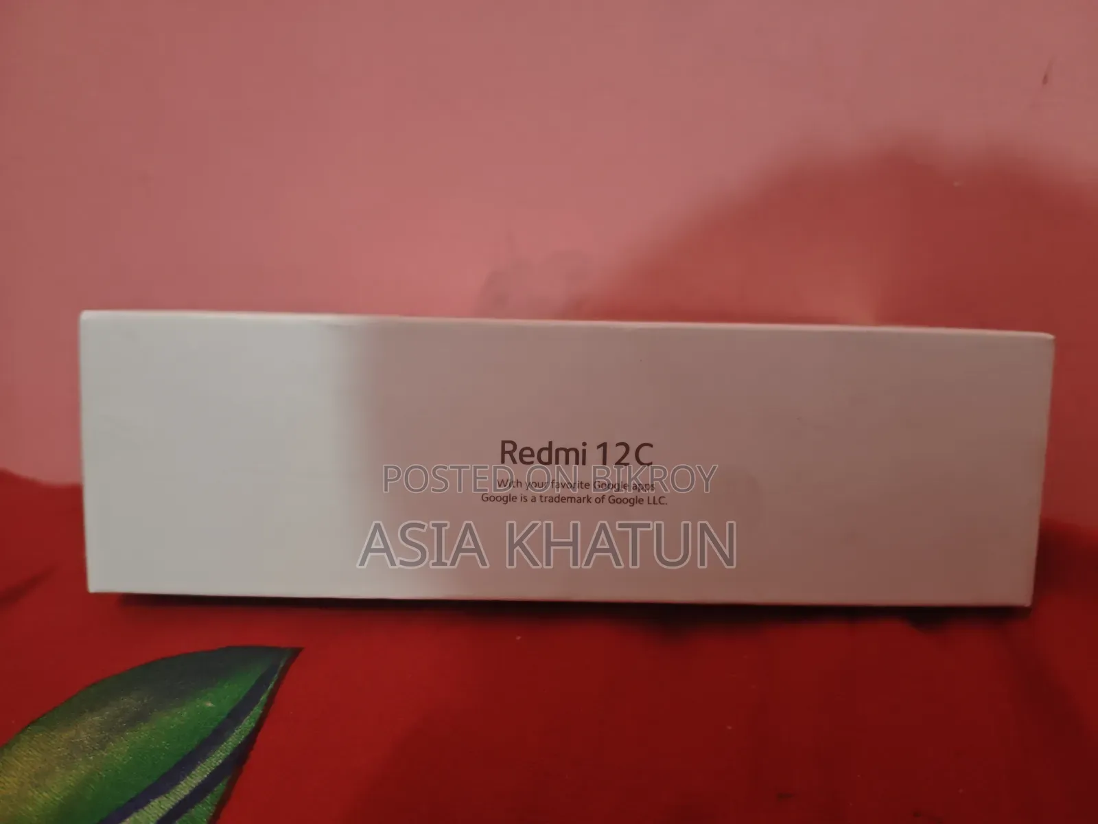 শাওমি রেডমি ১২সি ৬৪ জিবি কালো
