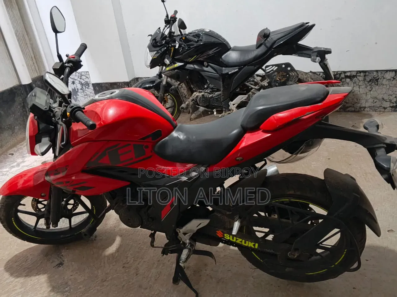 Suzuki GS150R 2024 Red