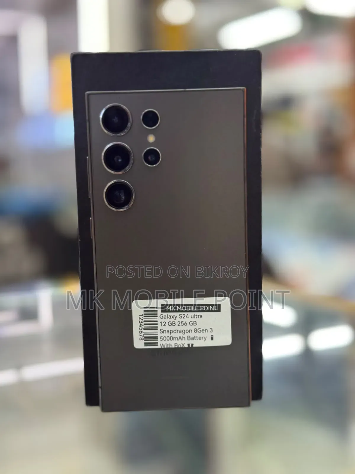 Samsung Galaxy S24 Ultra 256 GB Black