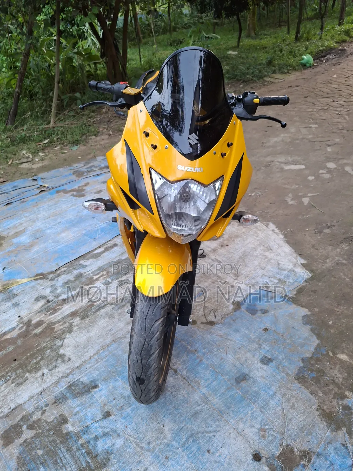 Suzuki Gixxer SF 2025 Yellow