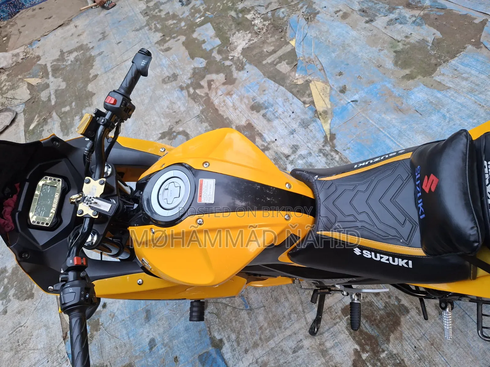 Suzuki Gixxer SF 2025 Yellow