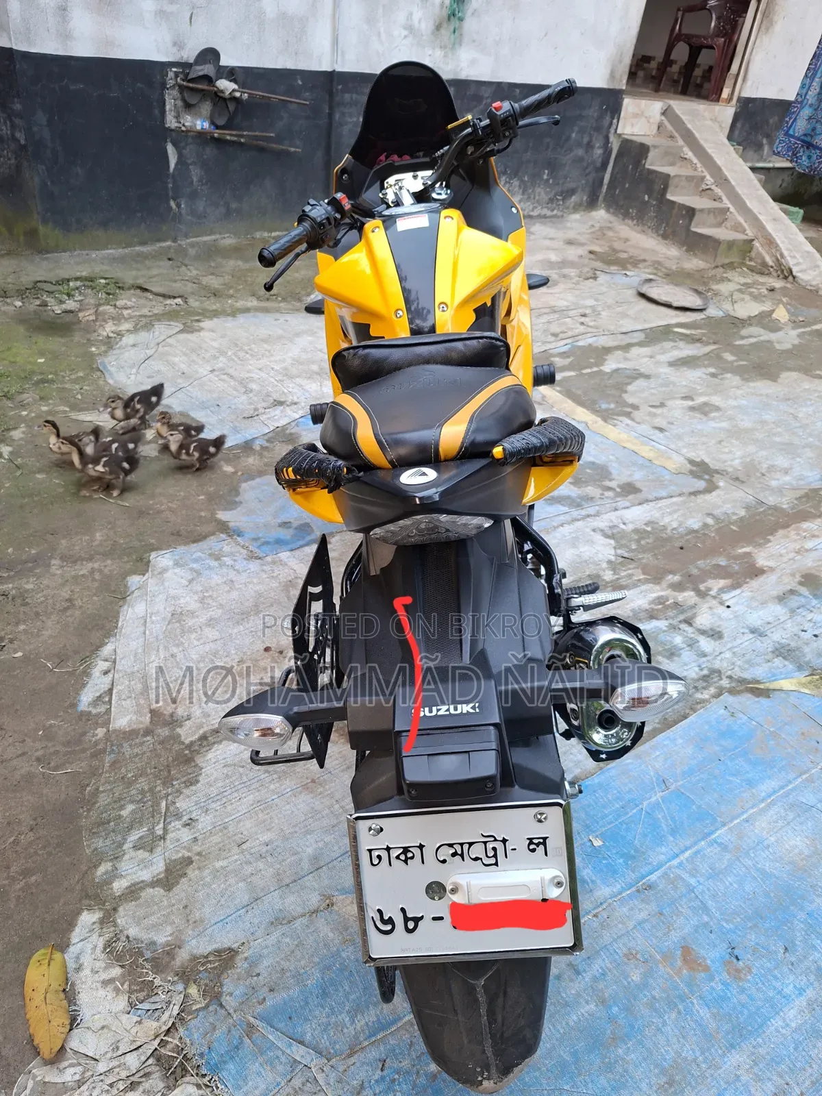 Suzuki Gixxer SF 2025 Yellow
