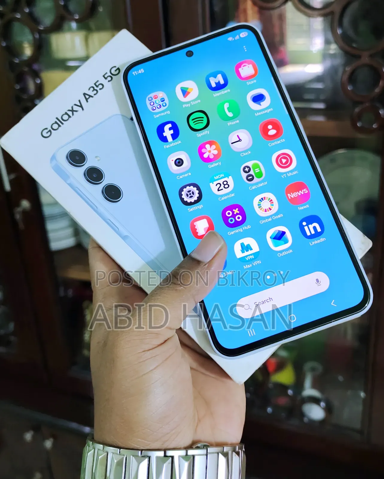 New Samsung Galaxy A35 128 GB Blue