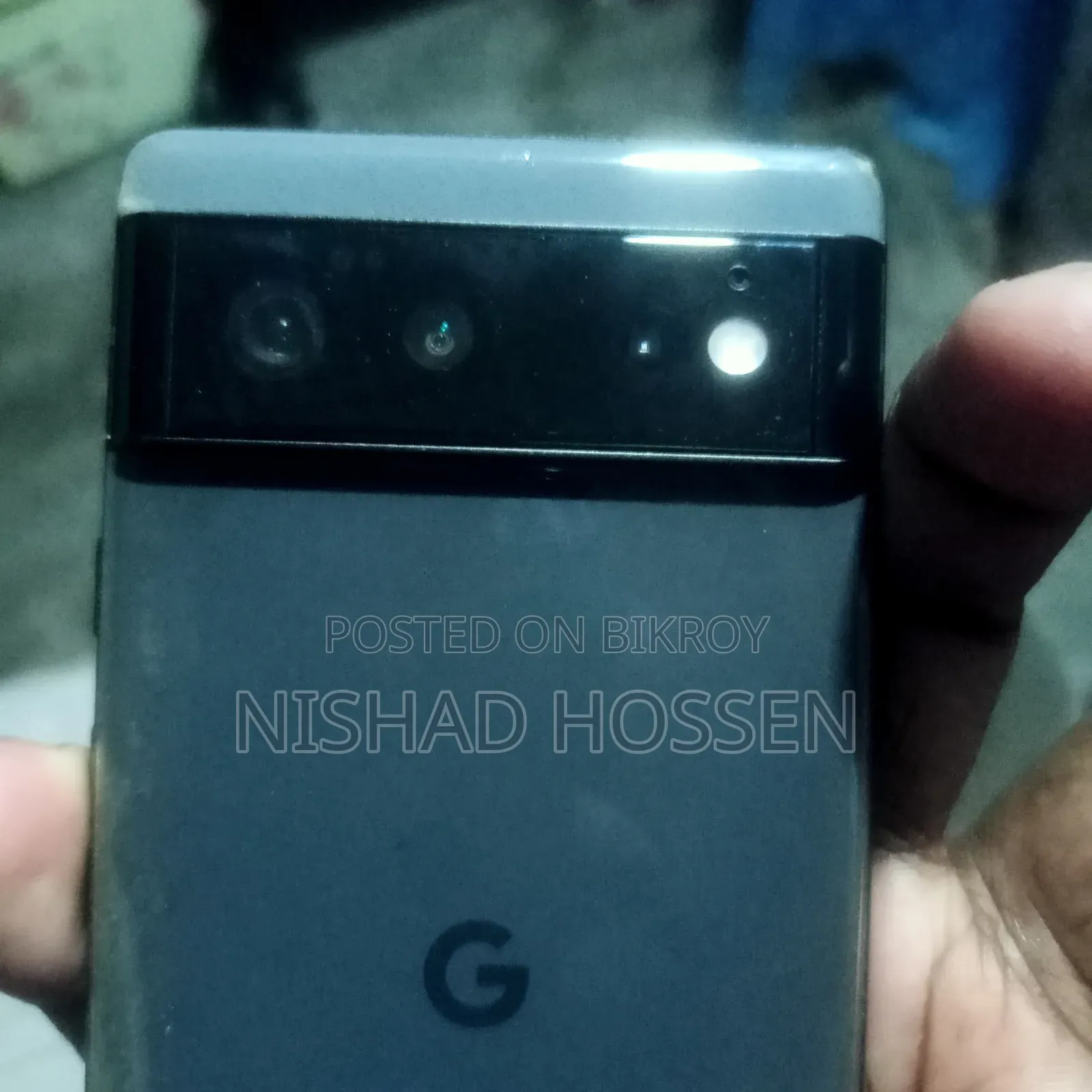গুগল পিক্সেল ৬ ১২৮ জিবি ব্ল্যাক