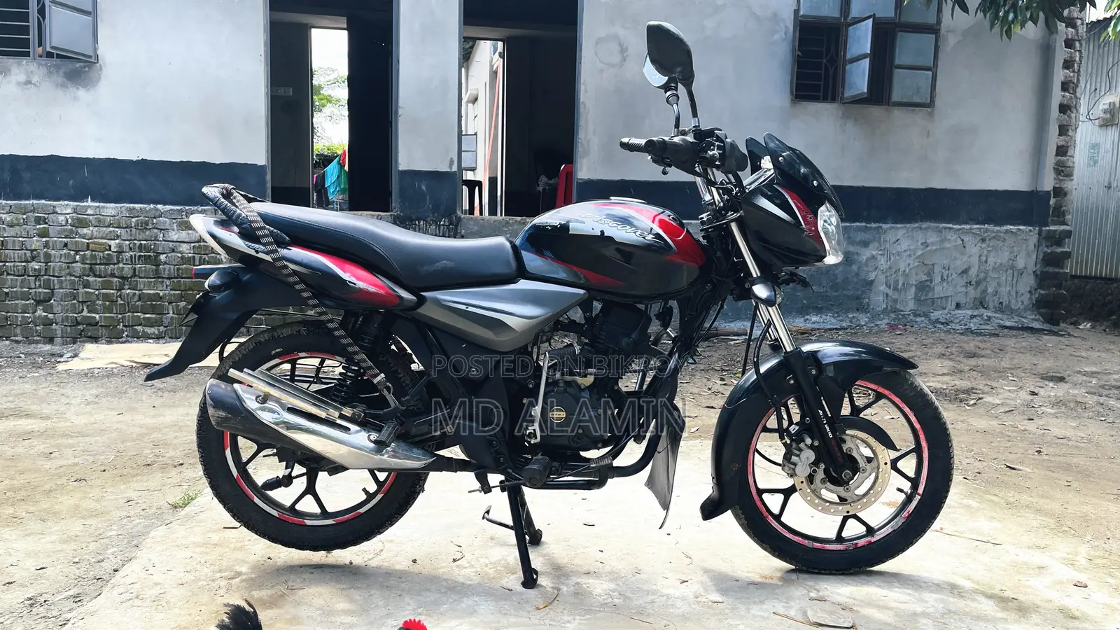 Bajaj Discover 110 2021 Black