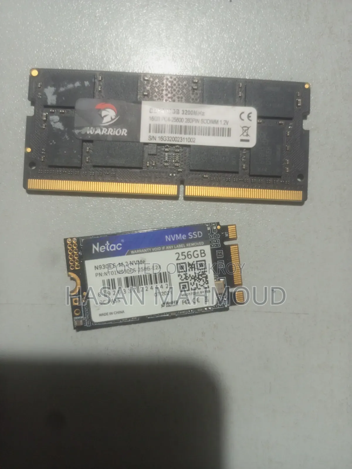 Laptop 16GB SSD 256GB