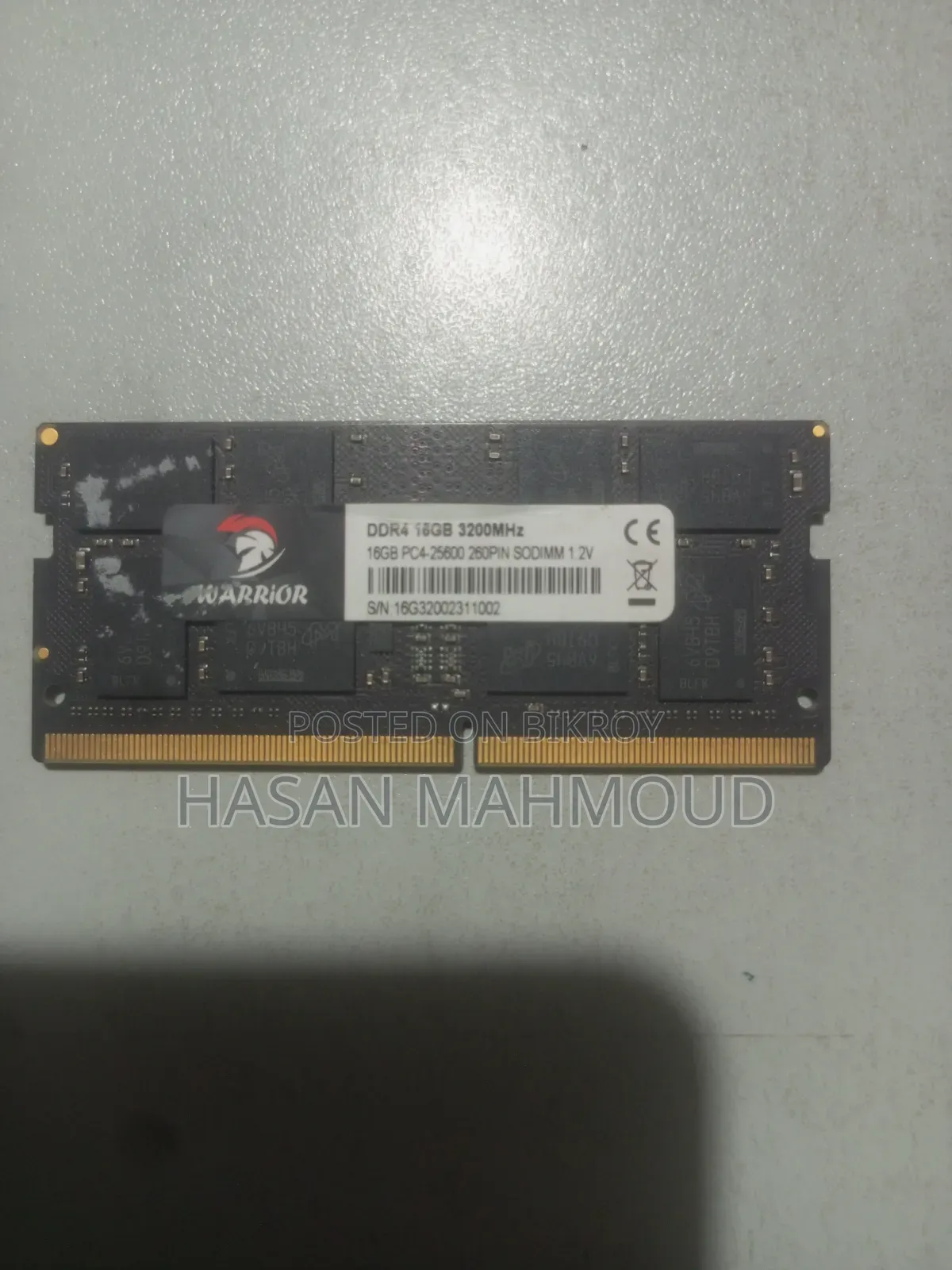 Laptop 16GB SSD 256GB