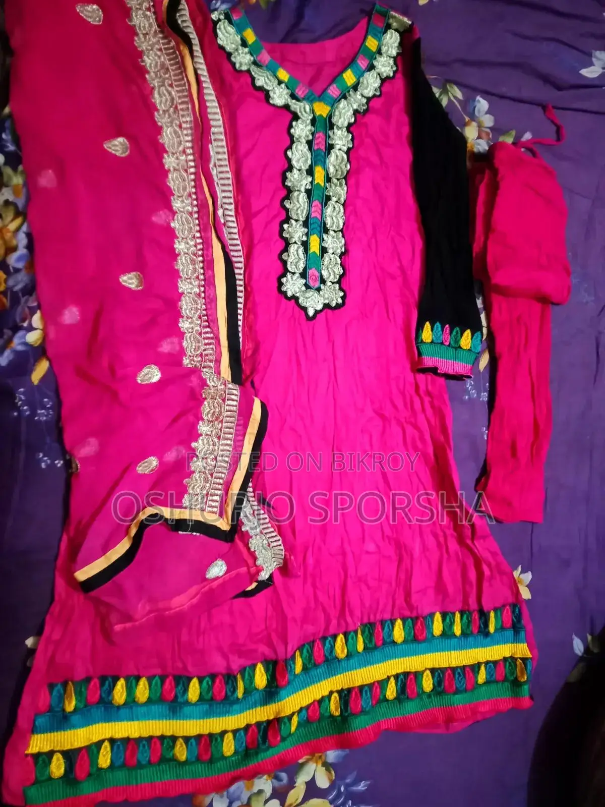 Gown set will be sold