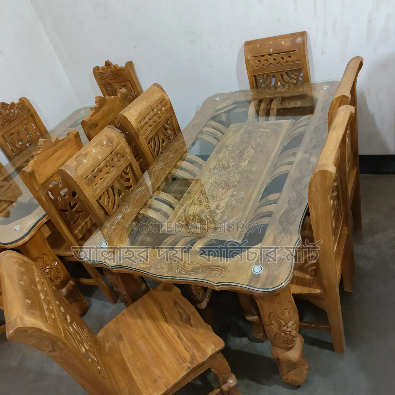 Dining Table 6 Chair Chittagong Segun Kat.