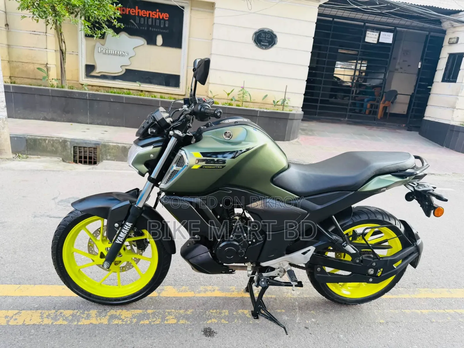 Yamaha FZS V4 2024 Green