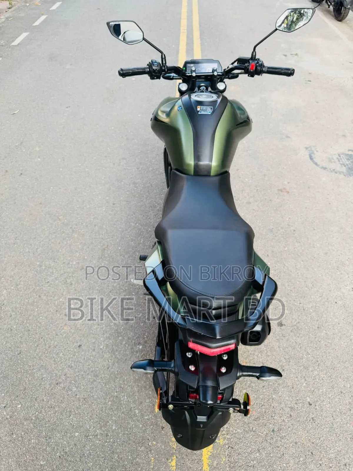 Yamaha FZS V4 2024 Green